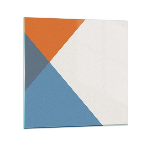 Obraz na skle - Pod uhlom… - 70x70 cm