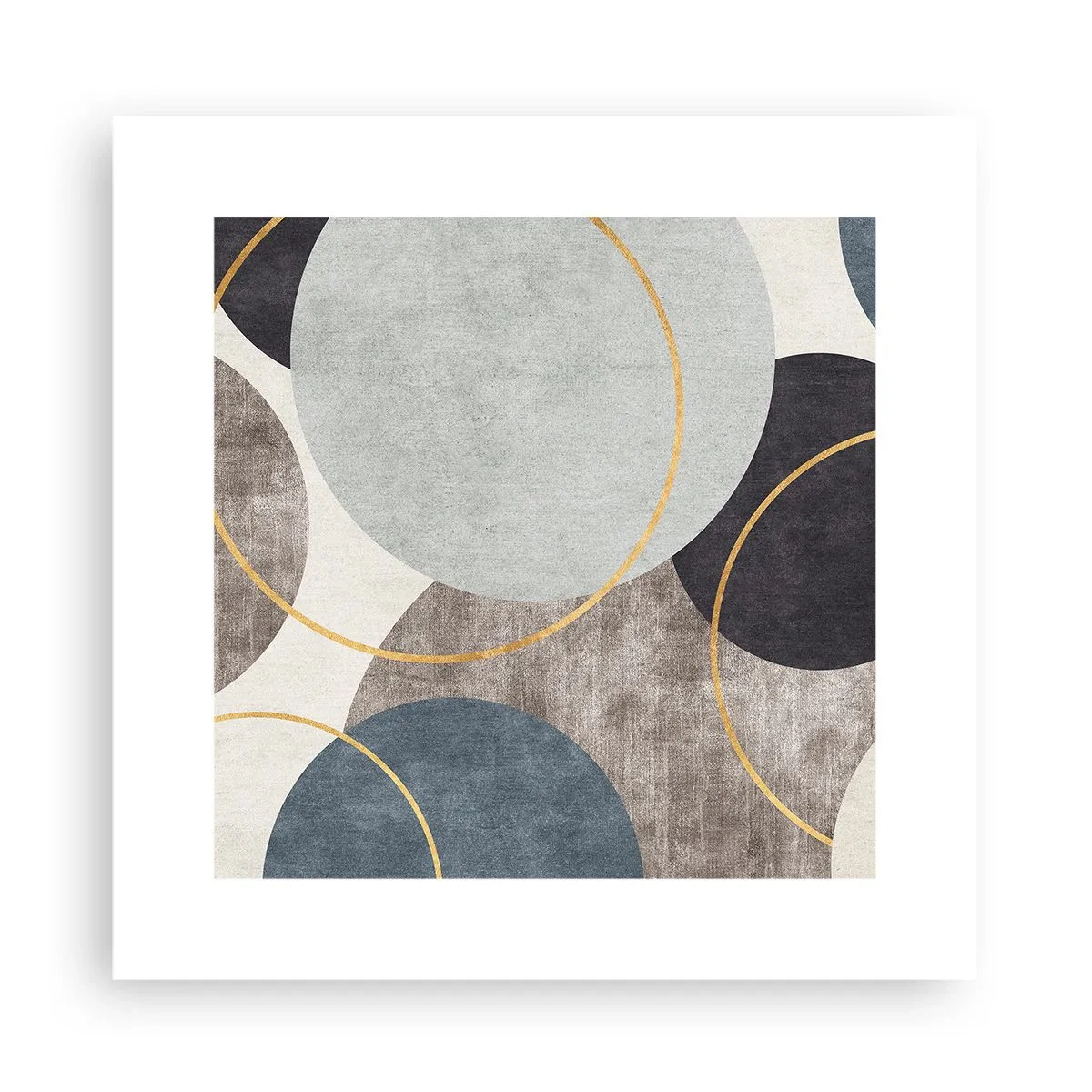 Plagát - Kruh za kruhom - 30x30 cm