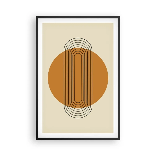 Plagát v čiernom ráme - Dokonalý plán - 61x91 cm