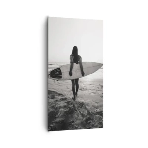Obraz na plátne - Dcéra morskej vlny - 65x120 cm