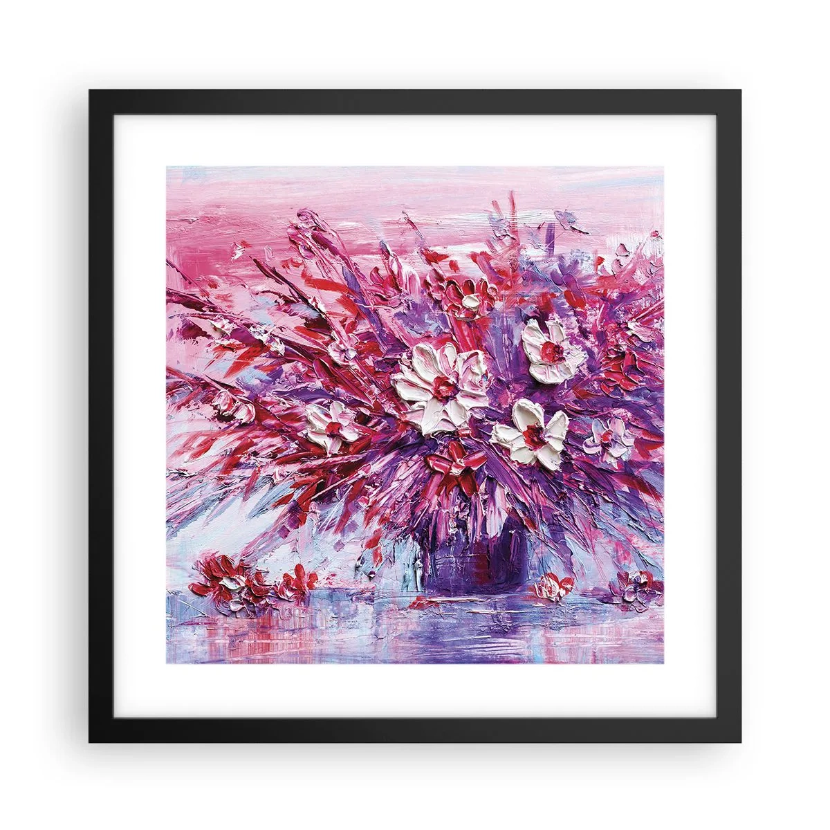 Plagát v čiernom ráme - Nevinnosť a vášeň - 40x40 cm