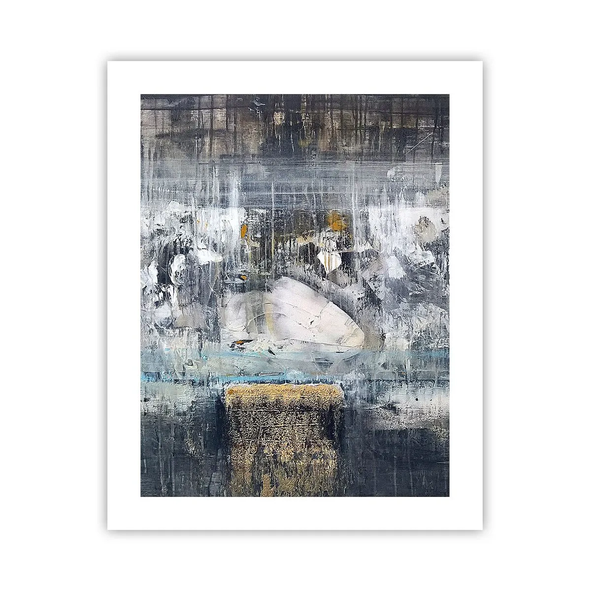 Plagát - Ako na ľade, tak aj na hrude - 40x50 cm