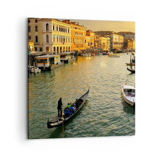 Obraz na plátne - Na slnečnej strane ulice - 60x60 cm