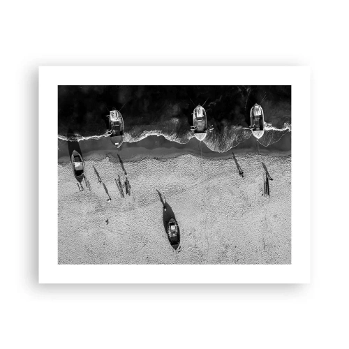 Plagát - Ešte na brehu… - 50x40 cm
