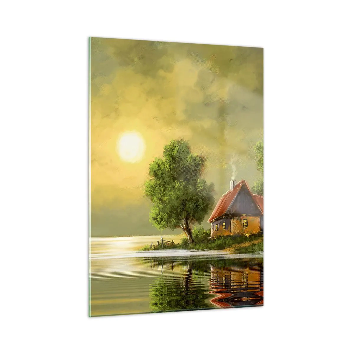 Obraz na skle - Krásne, ako z obrázku - 50x70 cm