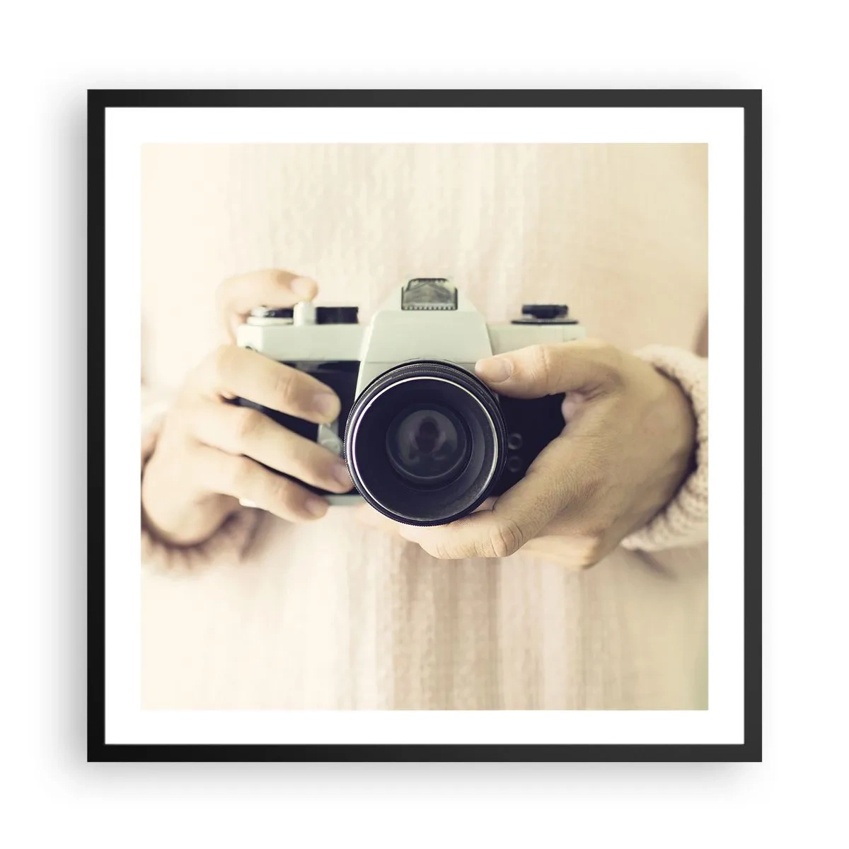 Plagát v čiernom ráme - Pre viac informácií… - 60x60 cm