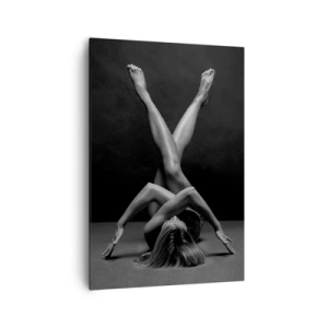 Obraz na plátne - Geometria nahoty - 70x100 cm
