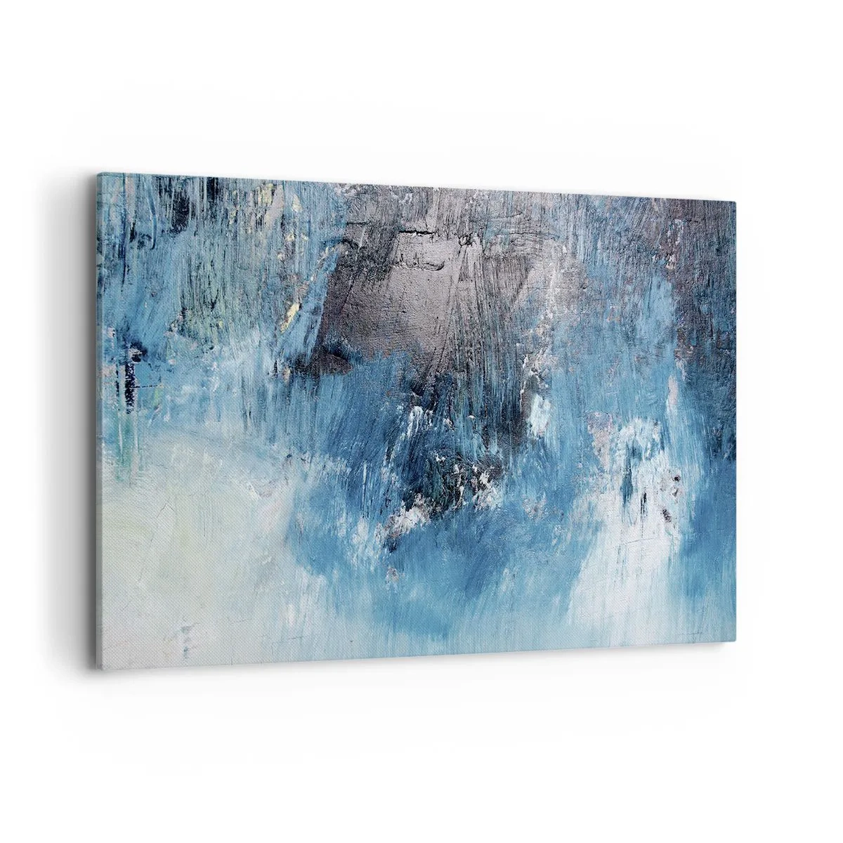 Obraz na plátne - Rapsódia v modrom - 120x80 cm