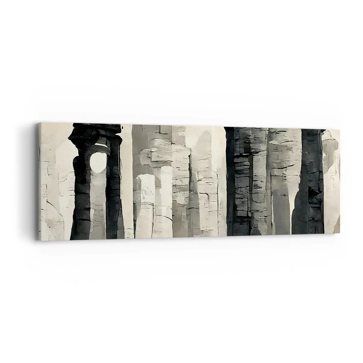 Obraz na plátne - Majestátnosť starožitnosti - 90x30 cm