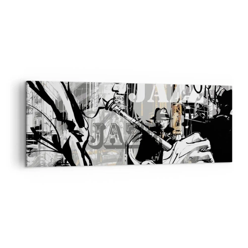 Obraz na plátne - V rytme New Yorku - 140x50 cm