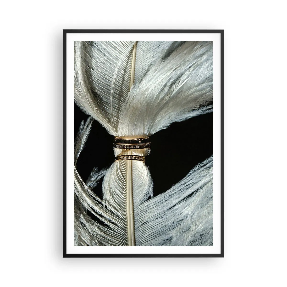 Plagát v čiernom ráme - …a neopustím ťa…. - 70x100 cm