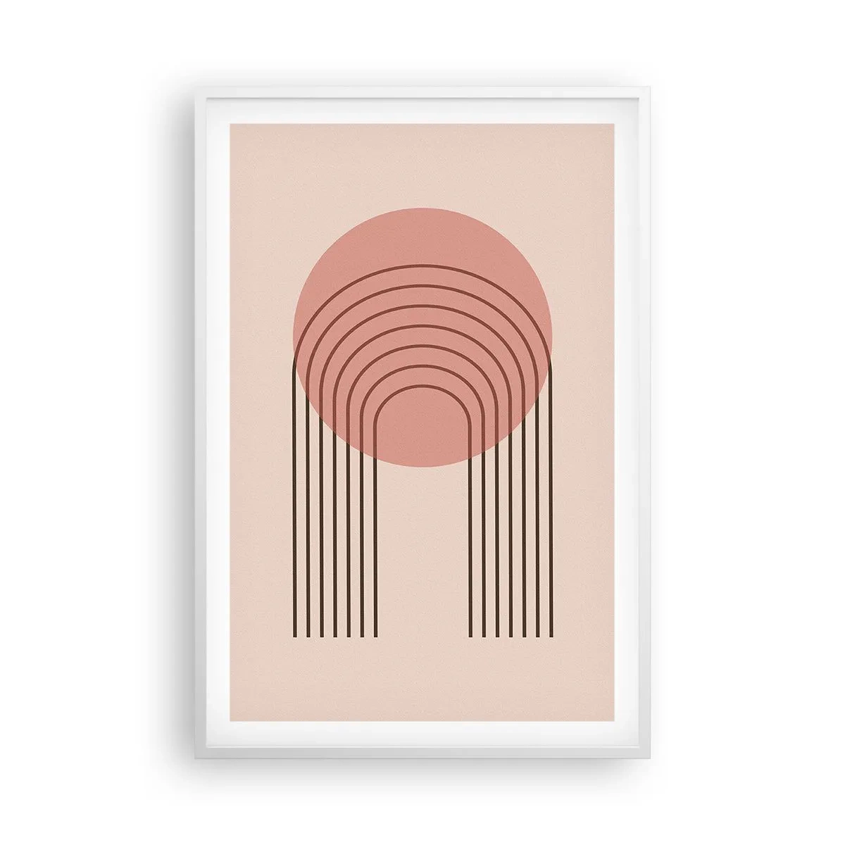 Plagát v bielom ráme - Neodolateľná príťažlivosť - 61x91 cm