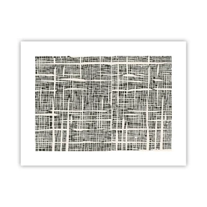Plagát - Tkaná kompozícia - 40x30 cm