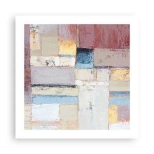 Plagát - Kľud geometrie - 50x50 cm