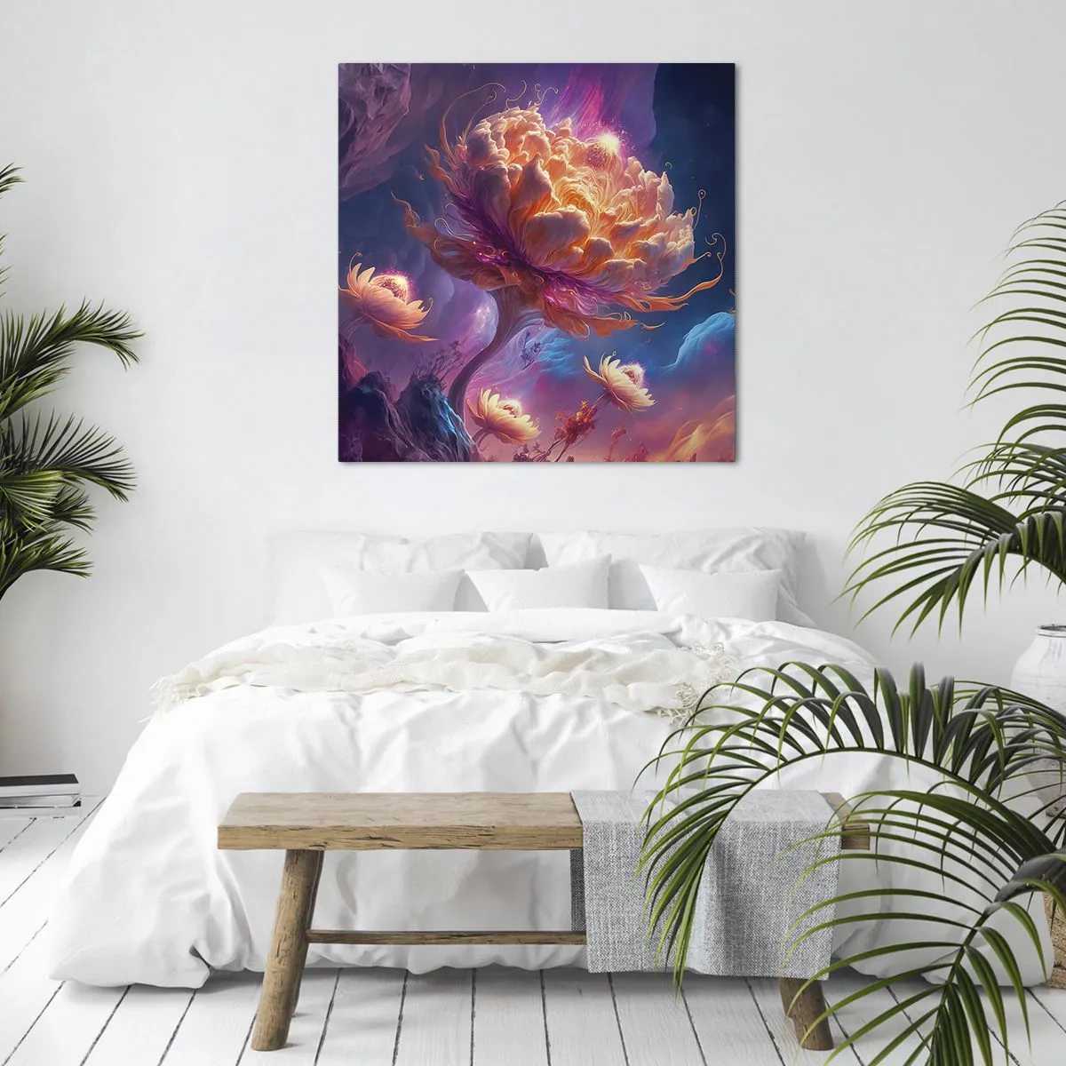 Obraz na plátne - Iný svet - 70x70 cm