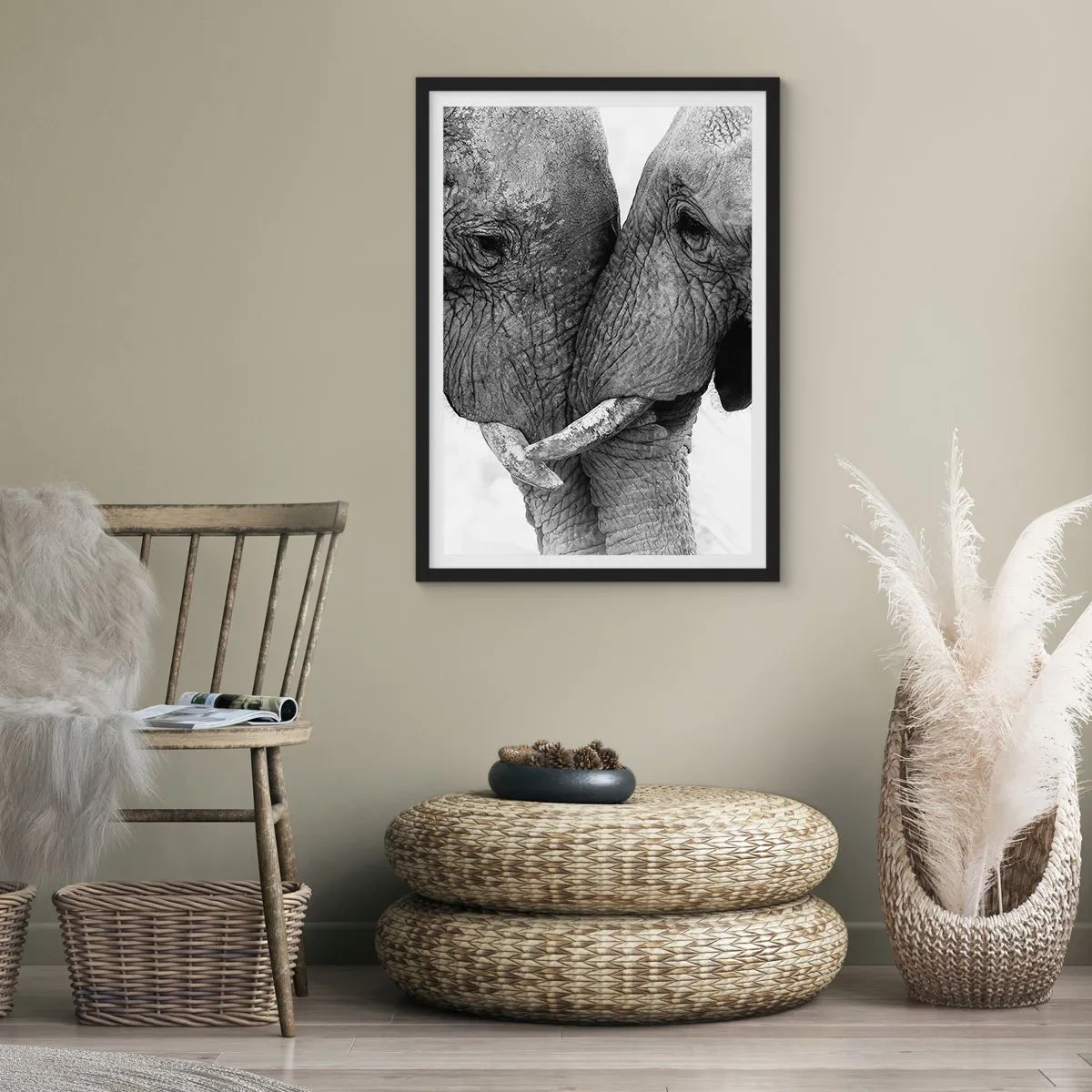 Plagát v čiernom ráme - Úprimné vyznanie - 40x50 cm