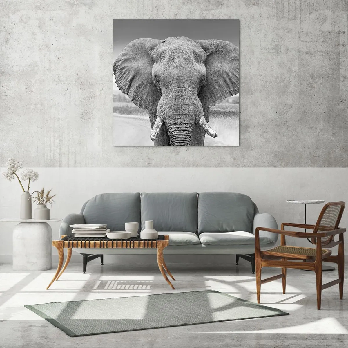 Obraz na skle - Vitajte v mojom svete - 30x30 cm