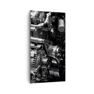 Obraz na plátne - Kovový, krásny, silný - 65x120 cm