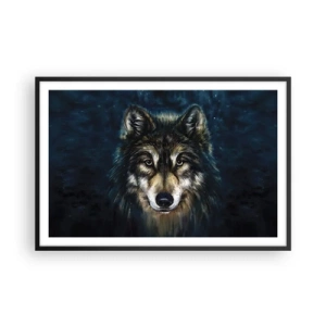 Plagát v čiernom ráme - Alfa? A omega - 91x61 cm