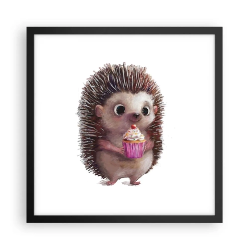 Plagát v čiernom ráme - Oslava je každý deň - 40x40 cm