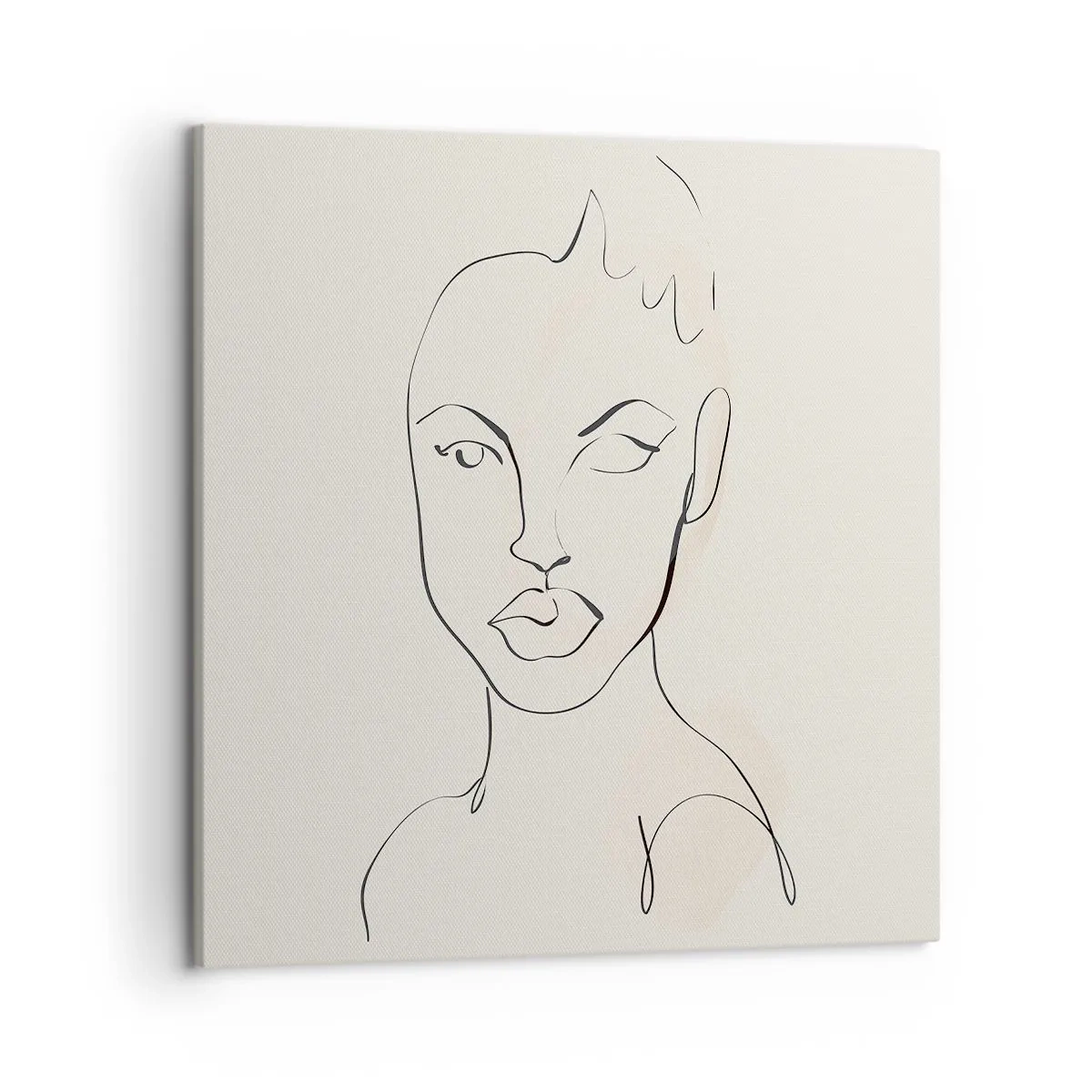 Obraz na plátne - Obrys zmyselnosti - 50x50 cm