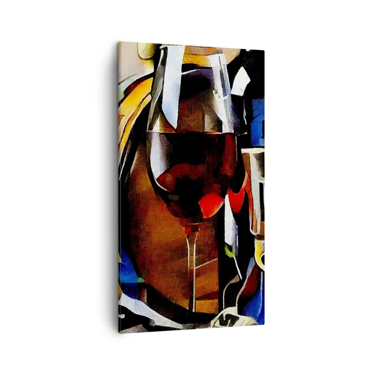 Obraz na plátne - Aj svet dostáva farby - 45x80 cm