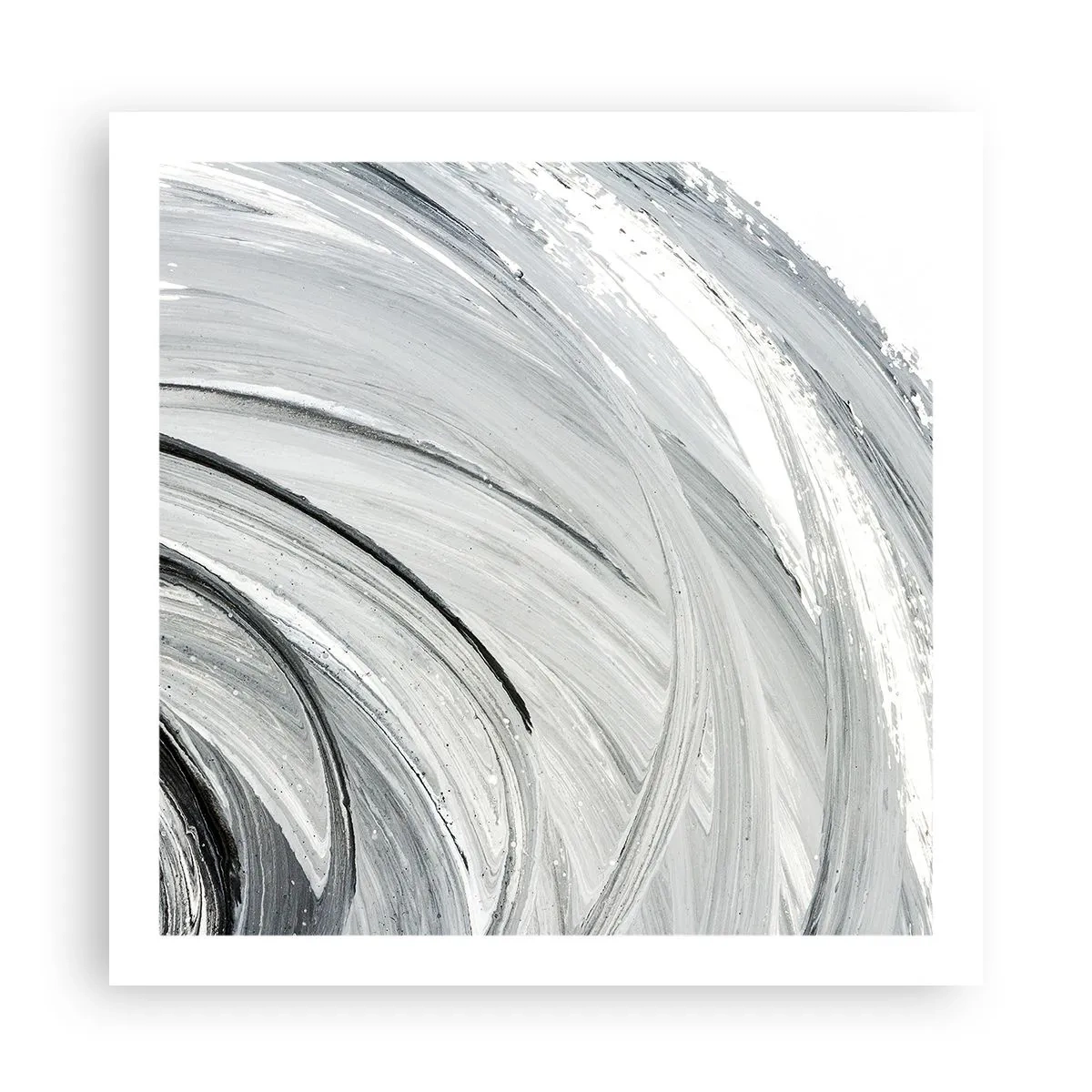 Plagát - Orbitálna kompozícia - 60x60 cm
