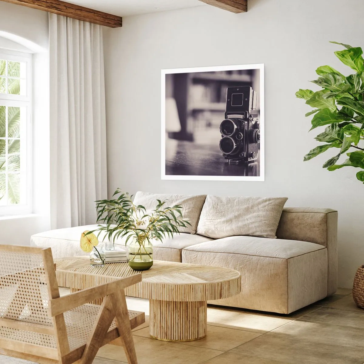 Plagát - Kúzlo starej fotografie - 40x40 cm