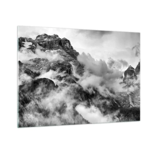 Obraz na skle - Krásne a kruté - 100x70 cm