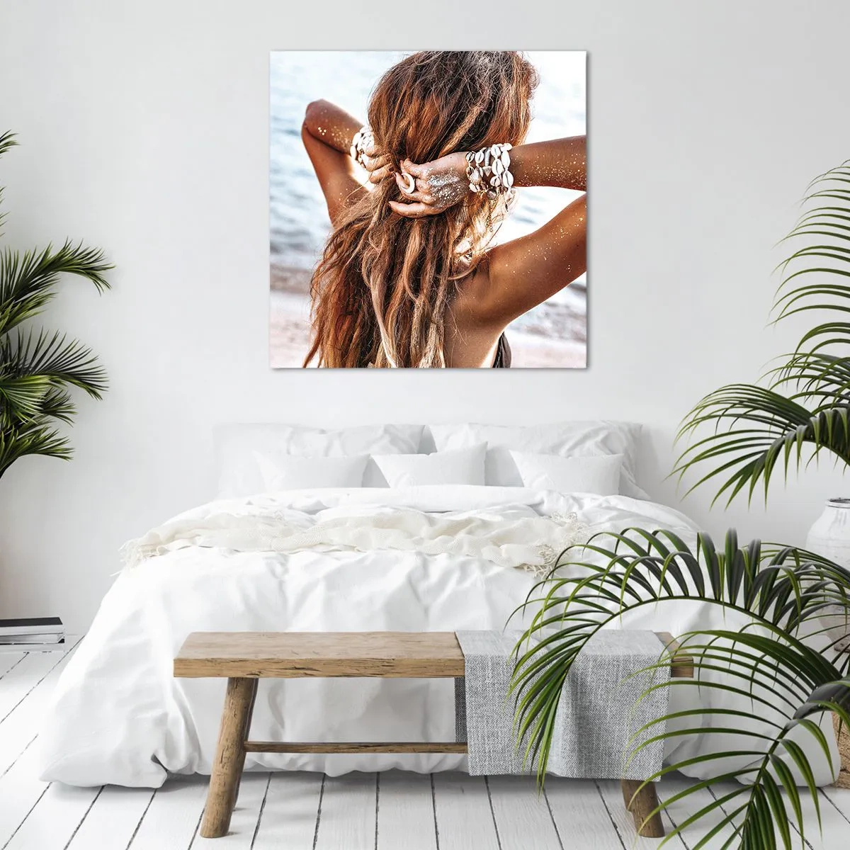 Obraz na plátne - Sestra vody a slnka - 40x40 cm