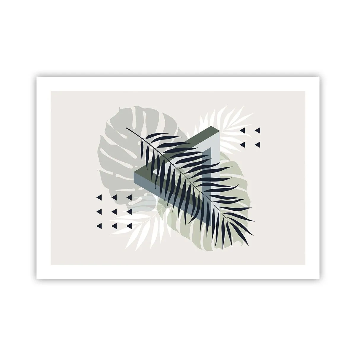 Plagát - Príroda a geometria – dva poriadky? - 70x50 cm