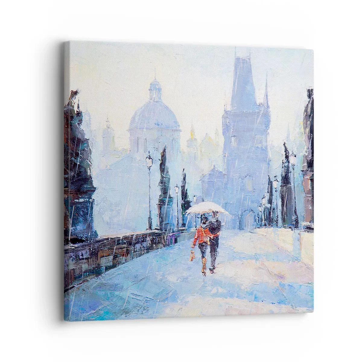 Obraz na plátne - Nás musel očariť dážď - 30x30 cm