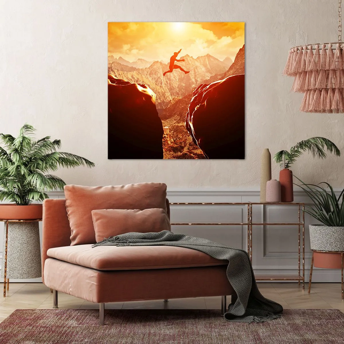 Obraz na plátne - Prekročením hraníc - 70x70 cm