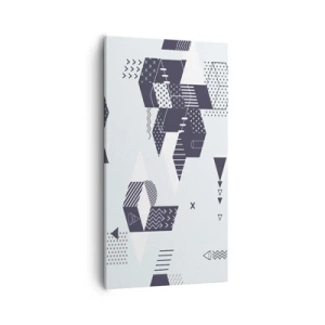 Obraz na plátne - V duši matematika - 55x100 cm