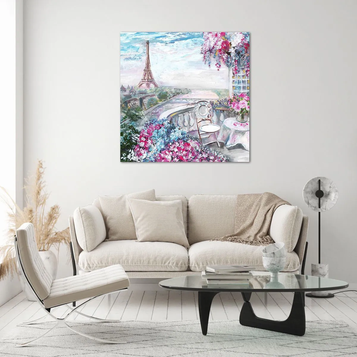 Obraz na skle - Najkrajšie je tu v máji - 40x40 cm