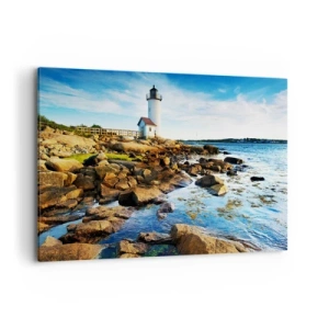 Obraz na plátne - Vráťte sa šťastne, čakám - 120x80 cm