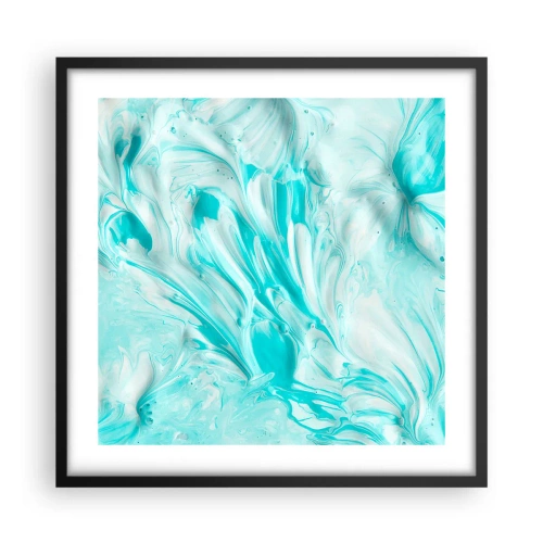 Plagát v čiernom ráme - Navždy spolu - 50x50 cm