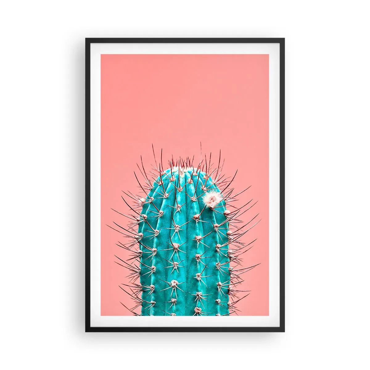 Plagát v čiernom ráme - Len pozeraj - 61x91 cm