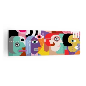 Obraz na plátne - My od pána Picassa - 160x50 cm