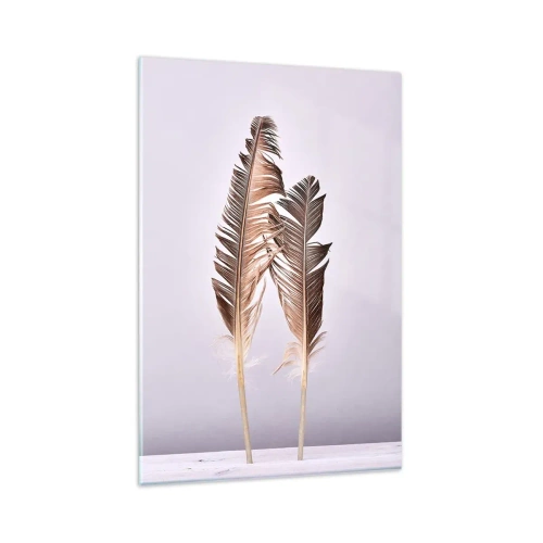 Obraz na skle - Proti ničote - 80x120 cm