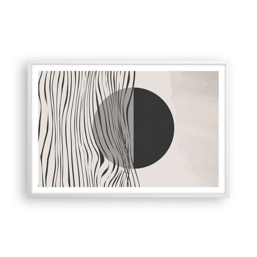 Plagát v bielom ráme - Polovičná kompozícia - 91x61 cm
