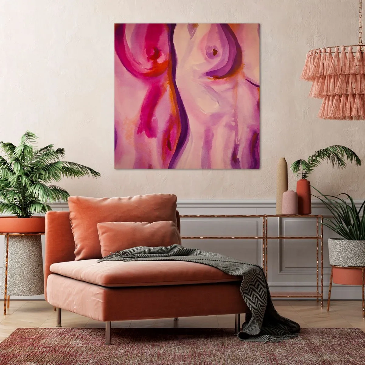 Obraz na plátne - Óda na ženskosť - 50x50 cm