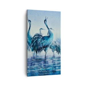 Obraz na plátne - Ranné stretnutie - 45x80 cm