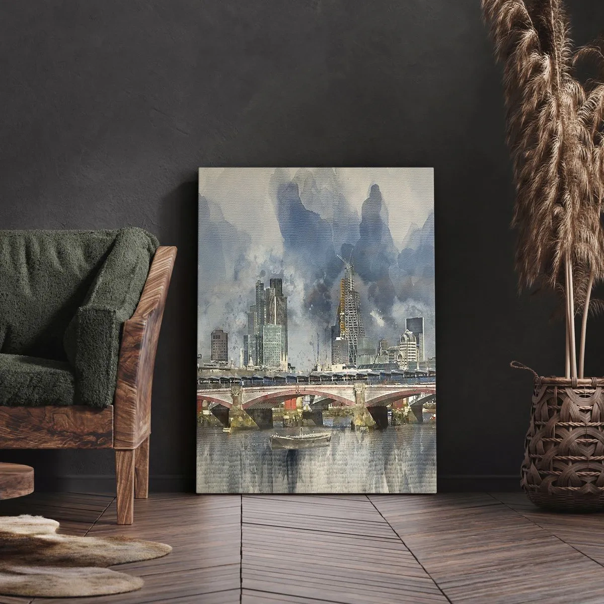 Obraz na plátne - Londýn v celej svojej kráse - 50x70 cm