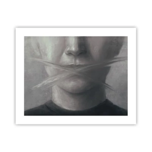 Plagát - Ani slovo - 50x40 cm