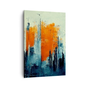 Obraz na plátne - Moderná krajina - 70x100 cm