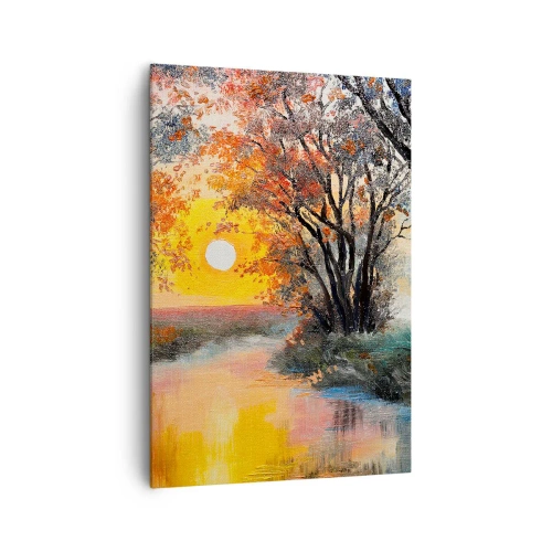 Obraz na plátne - Jesenný nádych - 70x100 cm