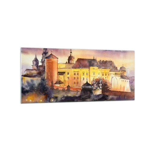 Obraz na skle - Dejiny a rozprávka - 120x50 cm