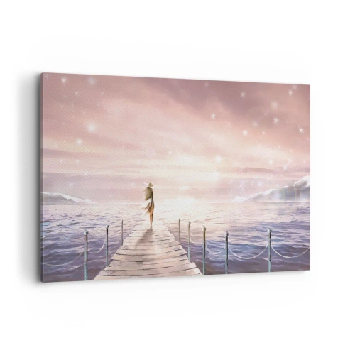 Obraz na plátne - Vo svetle sna - 120x80 cm