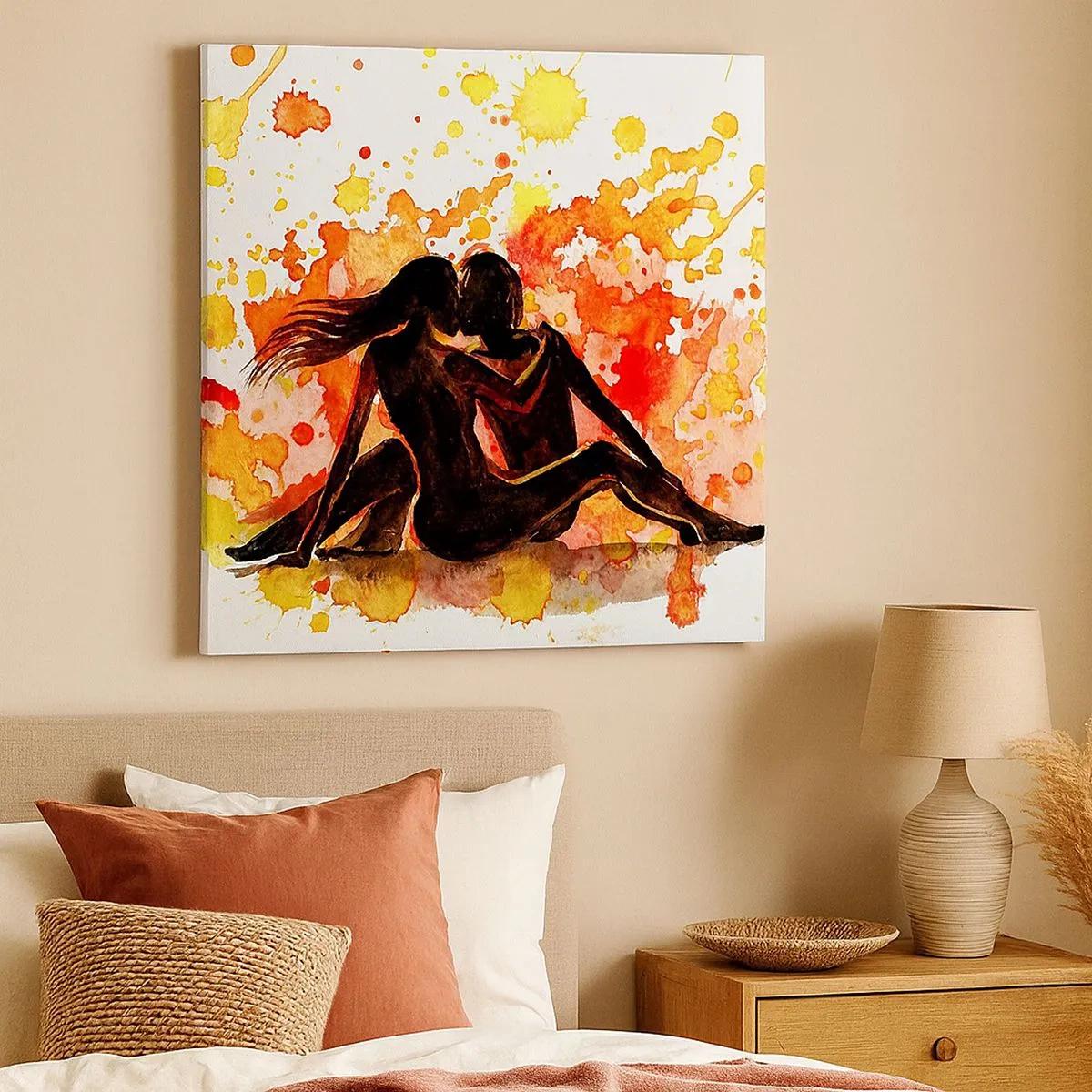 Obraz na plátne - A bolo svetlo - 30x30 cm